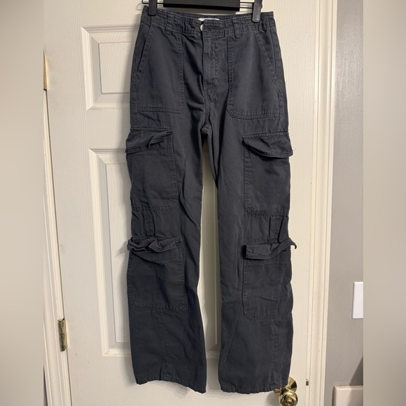 Zara Pants - Zara Charcoal Cargo pants